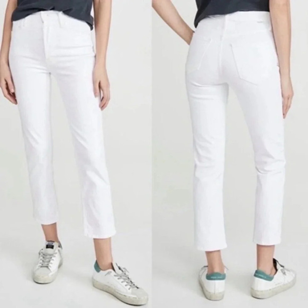 Mother Superior The Tomcat Jeans Women's White Totally Innocent B76